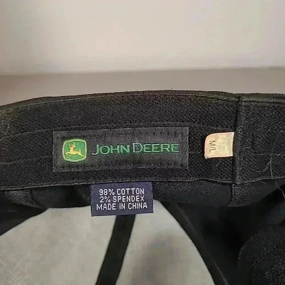 John Deere Hat Green And Black Adult Size M/L - Picture 7 of 7